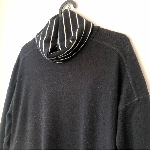 Mons Royale Womens Cortina High Neck Base Layer Pullover Top 100% Merino Wool M - Picture 2 of 13